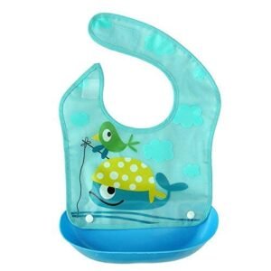 Baby Silicone Bib with Food Catcher